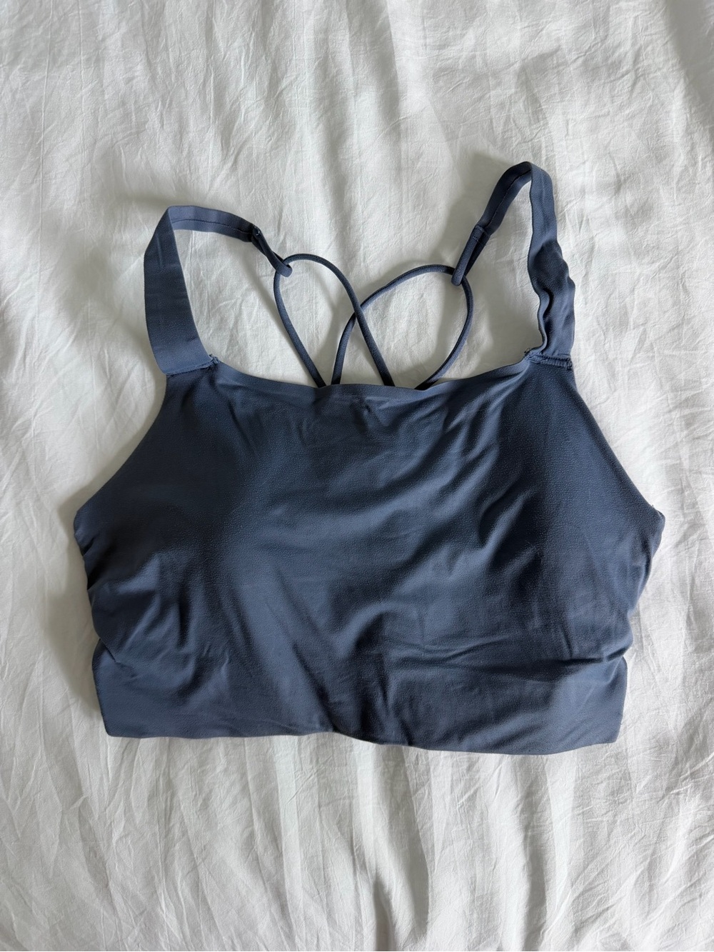 NIKE Women's Navy Strappy Sports Bralette
